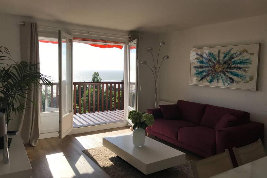 Appartement Avec Vue Imprenable Sur La Mer Trouville-sur-Mer Exteriér fotografie